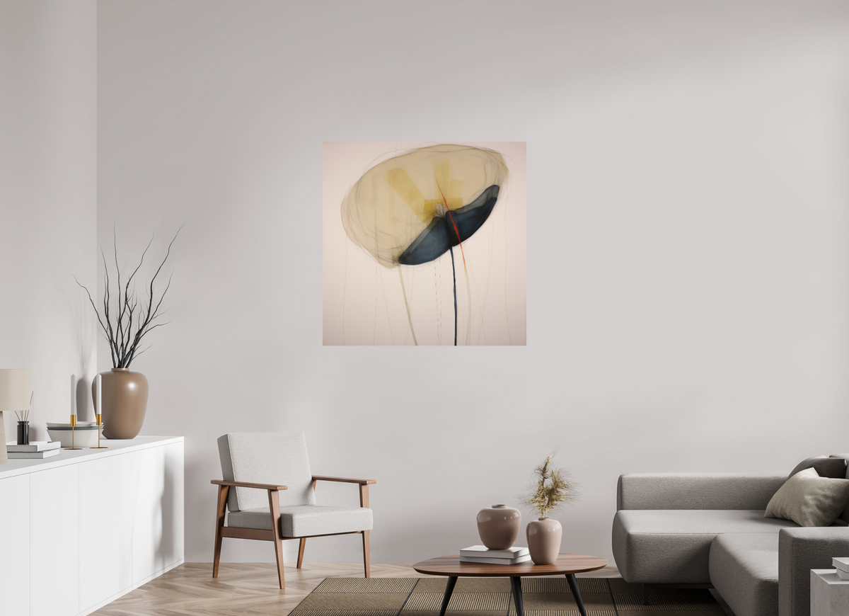 'Blossom Whisper' printed on Aluminium