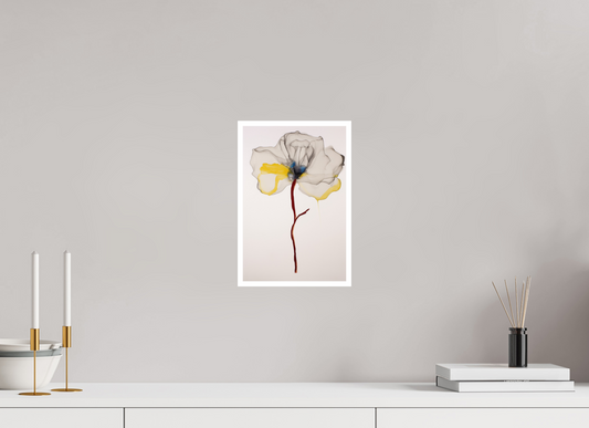 'Crimson Gesture' Fine Art Print on Hahnemühle Paper