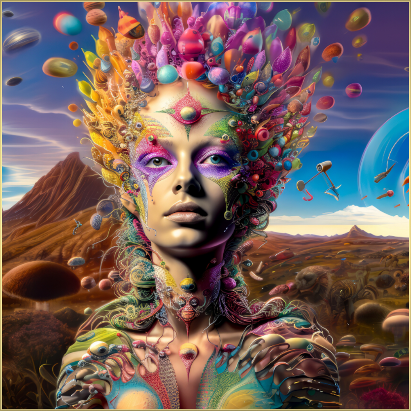 Main image Vibrant Essence of the Unknown