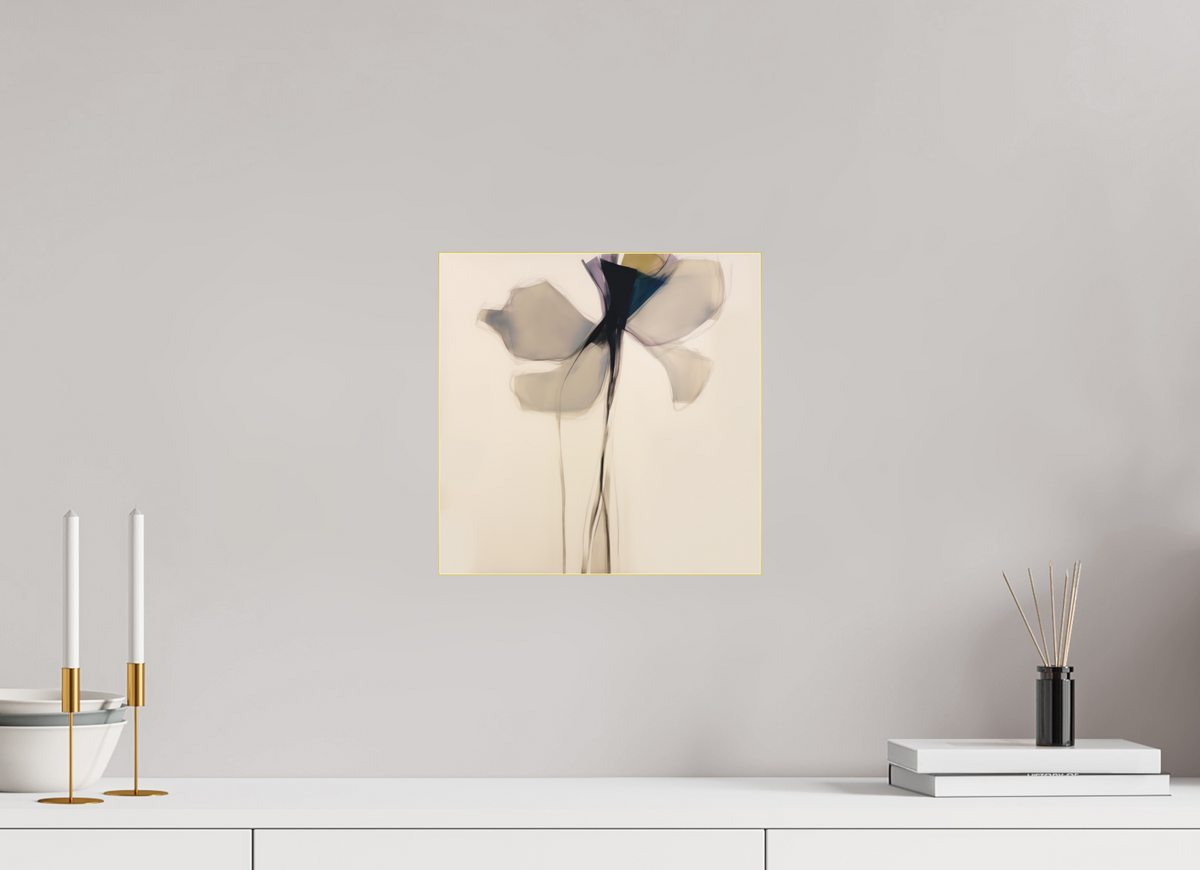'Stem of Luminous Tranquility' behind Plexiglass