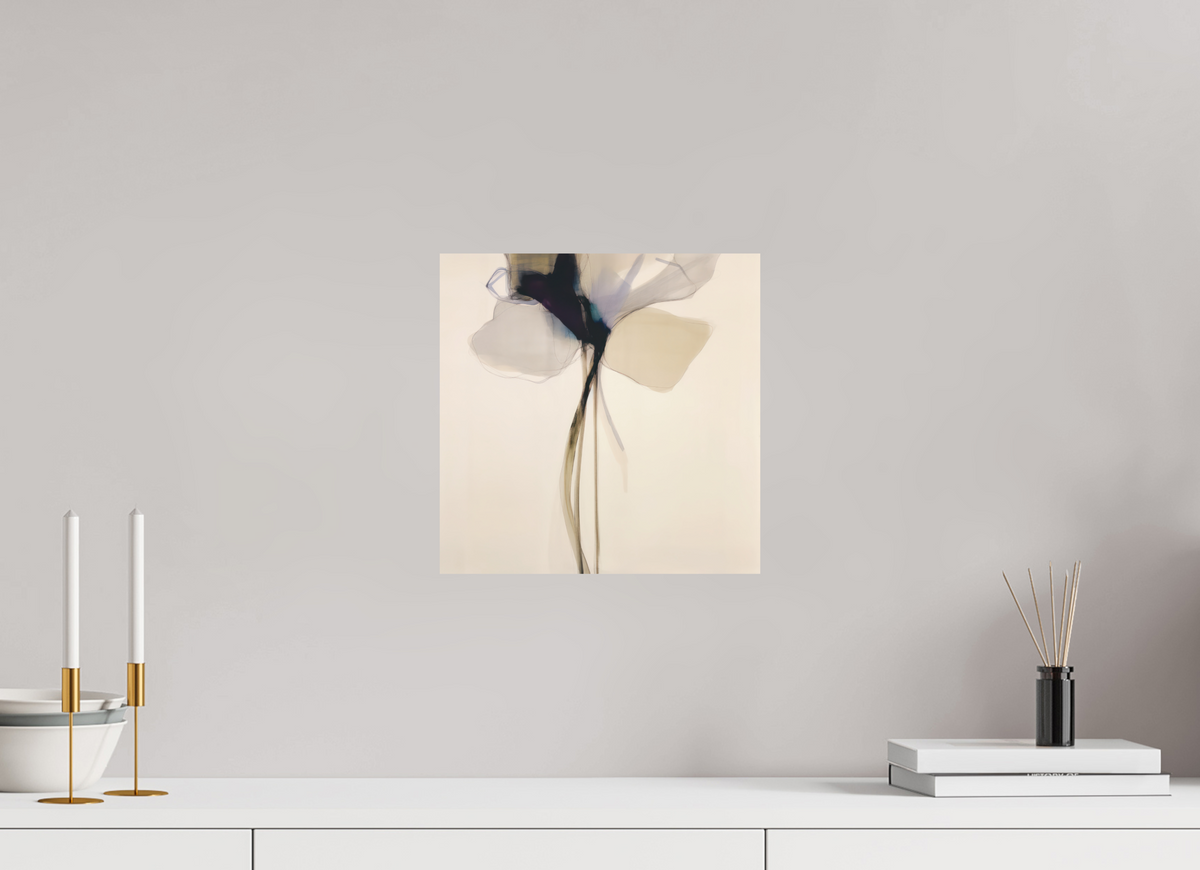 'Petal Elegance' printed on Aluminium