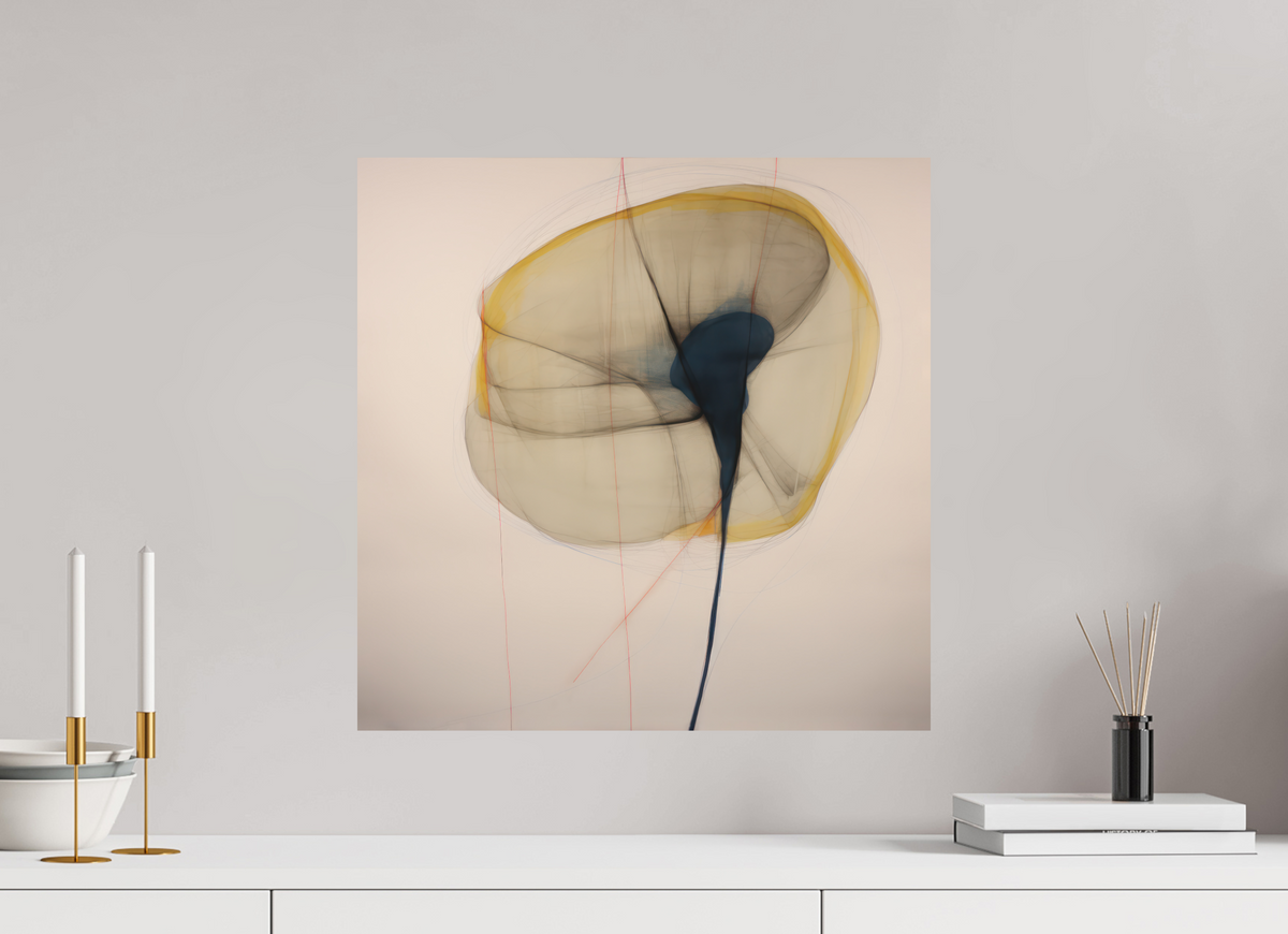 'Veil's Embrace' printed on Aluminium