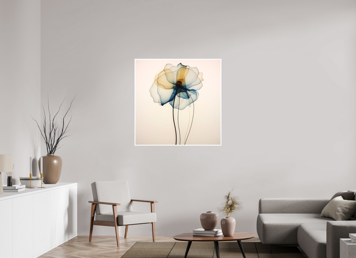 'Celestial Petal Dance' Fine Art Print