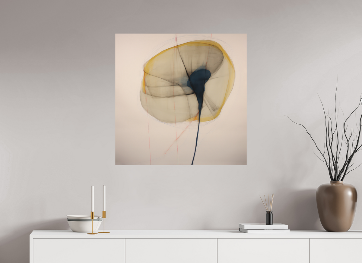 'Veil's Embrace' printed on Aluminium