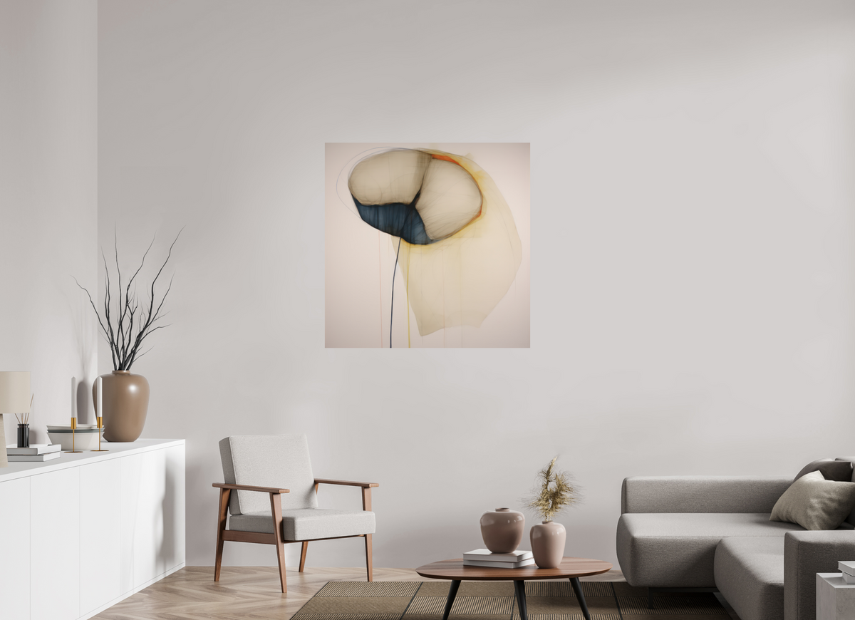 'Flowing Horizons' printed on Aluminium