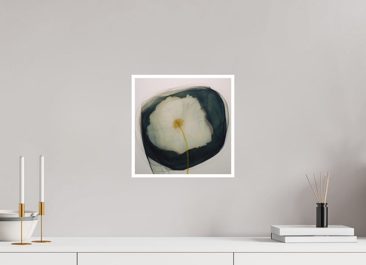 Lilly with Yellow and Red Center Fine Art Print