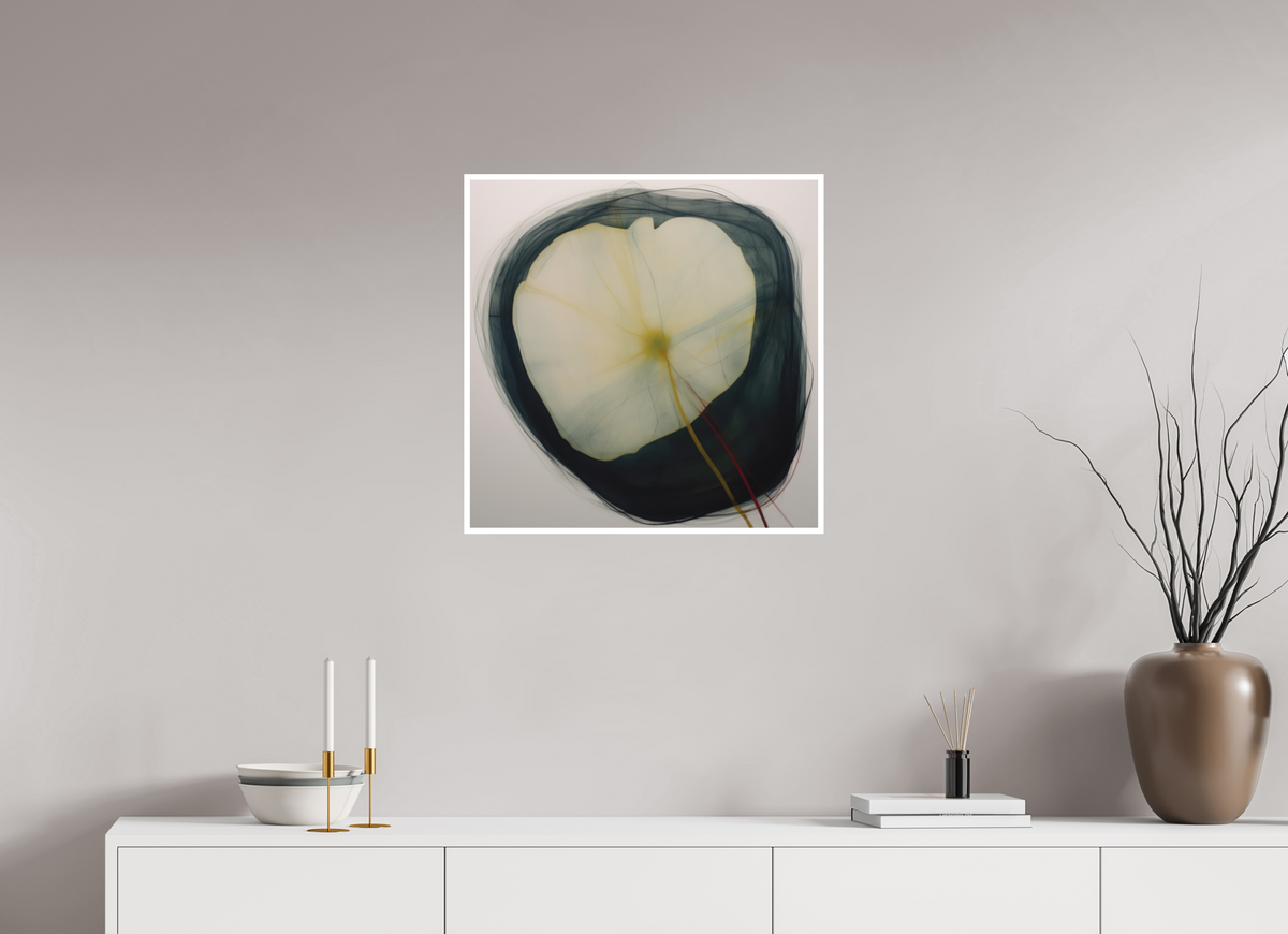Lily with Yellow and Red Stem Fine Art Print