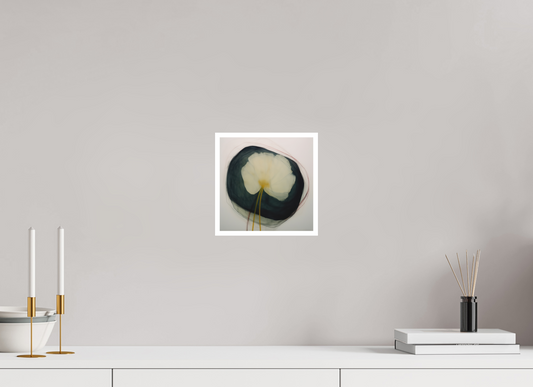 Lilly with Yellow Center Fine Art Print