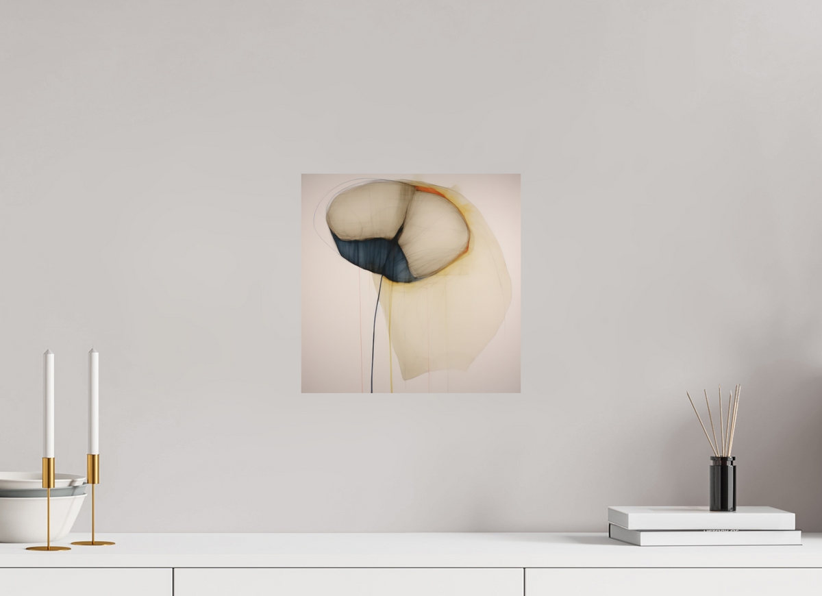 'Flowing Horizons' printed on Aluminium