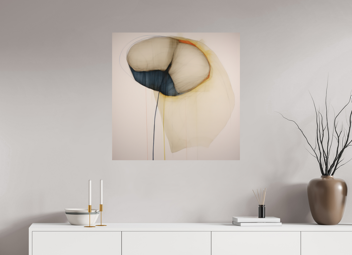 'Flowing Horizons' printed on Aluminium