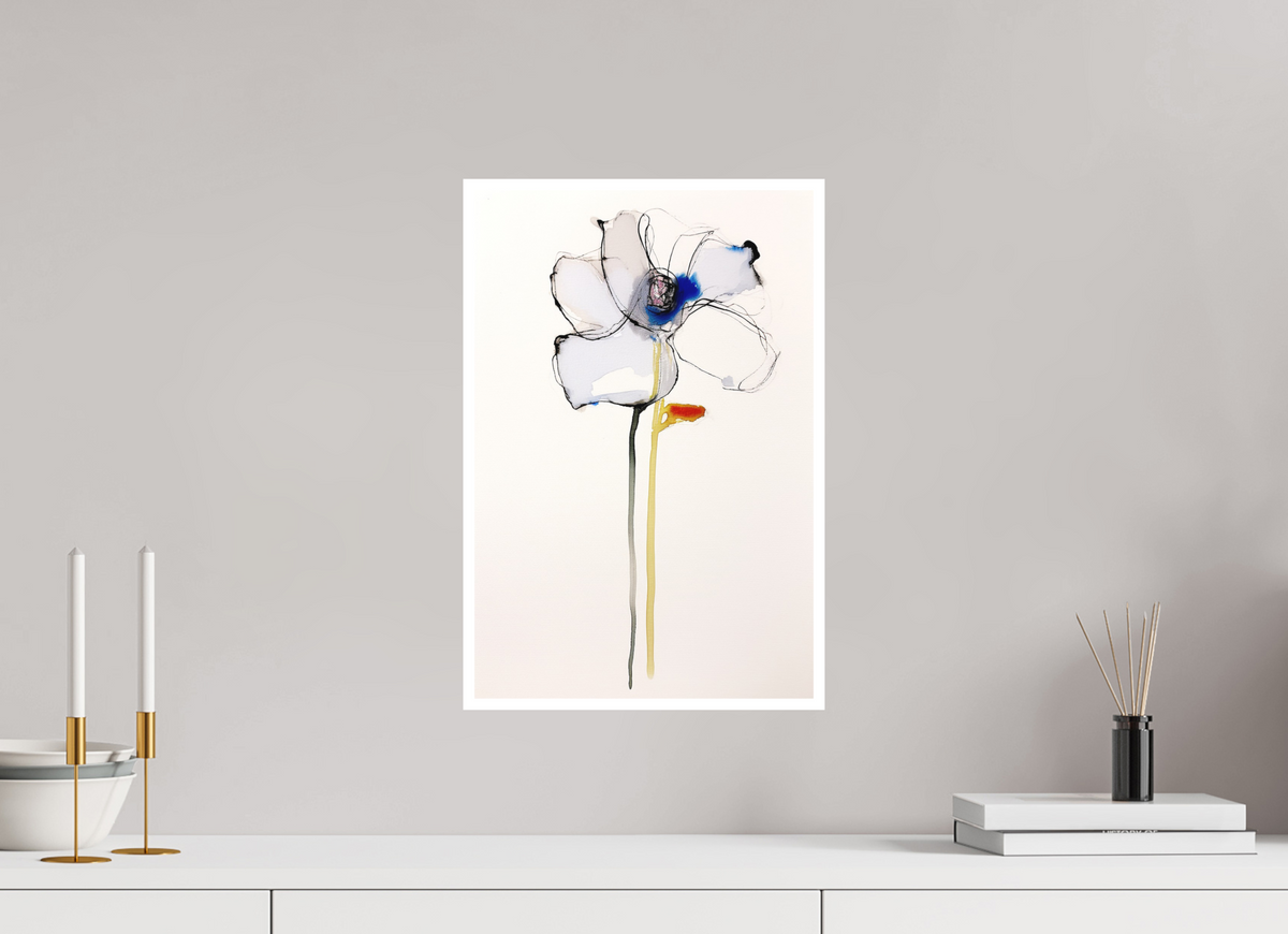 'Gentle Blue Whisper' (Fine Art Print on Canson Arches Aquarelle Water Color Paper)