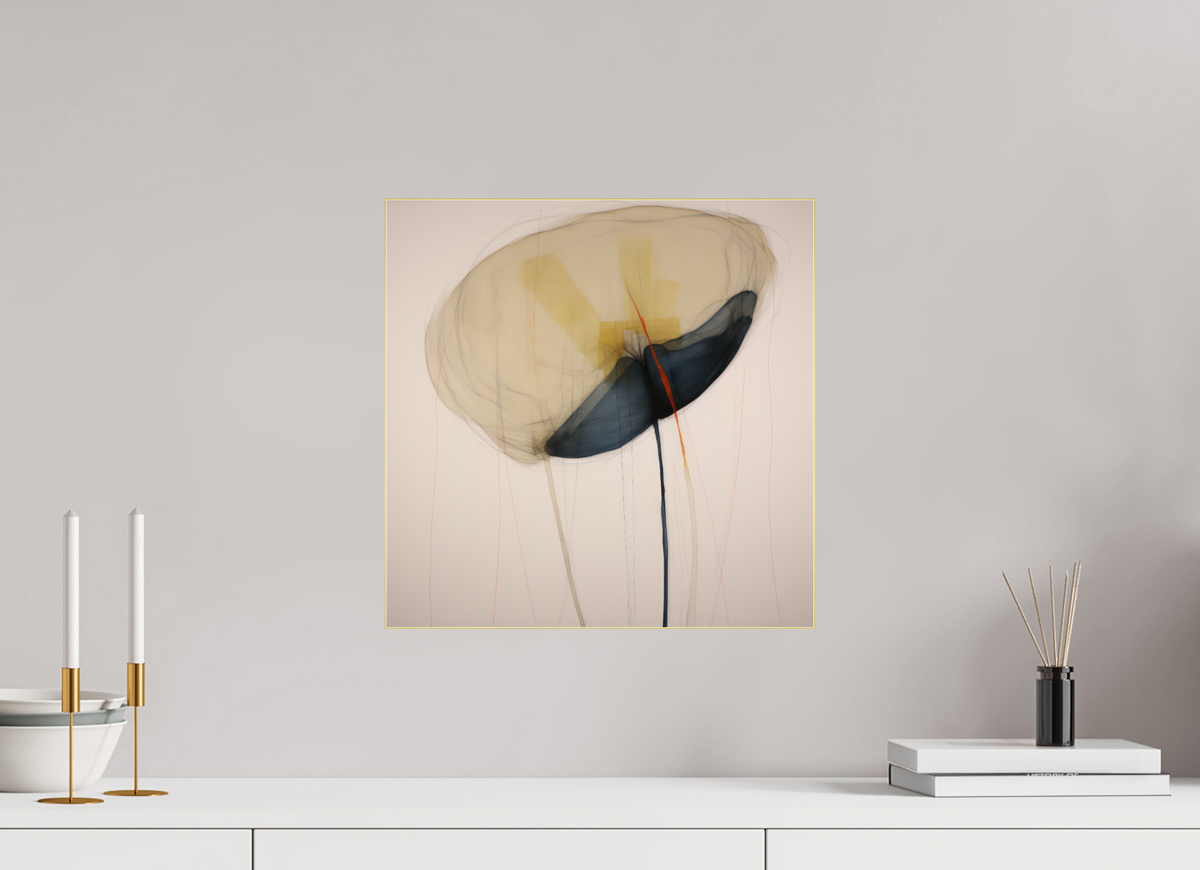 'Blossom Whisper' behind Plexiglass