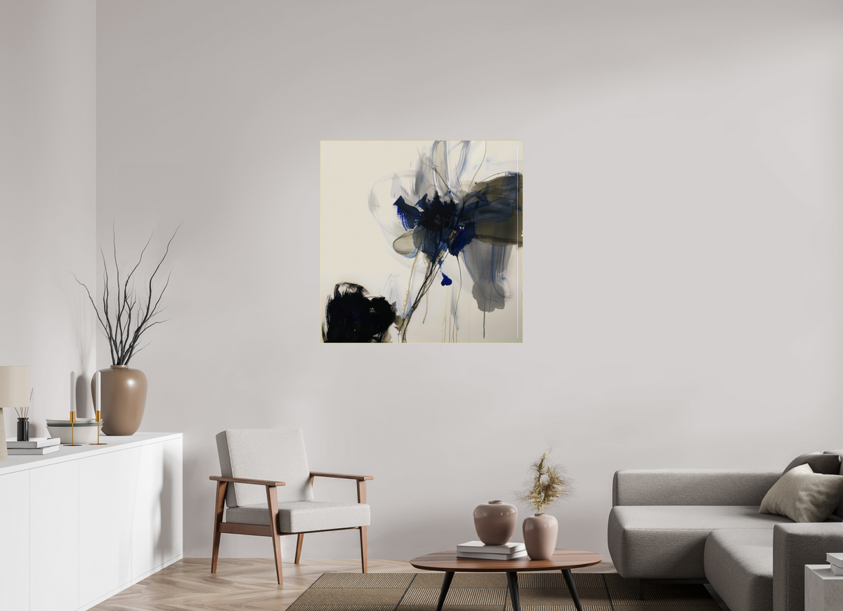'Petal Dynamics' behind Plexiglass