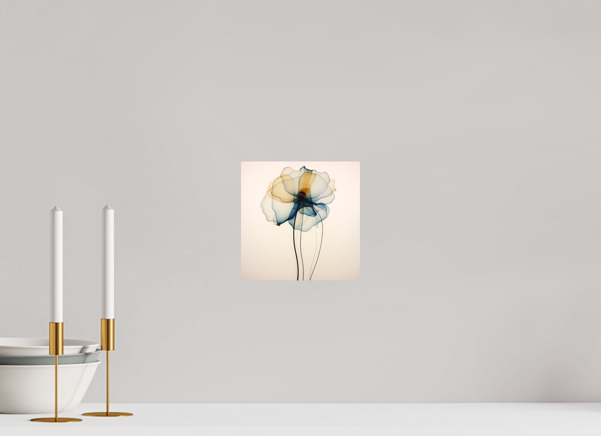 'Celestial Petal Dance' printed on Aluminium