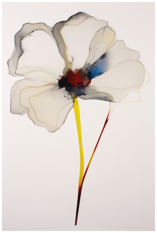 'Whisper of the Fragile Bloom' Fine Art Print on Hahnemühle Paper