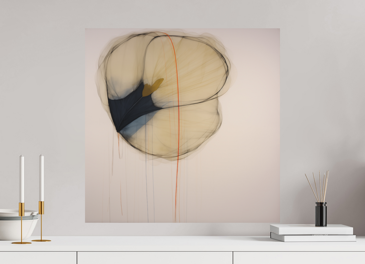 'Whispers of Translucence' printed on Aluminium