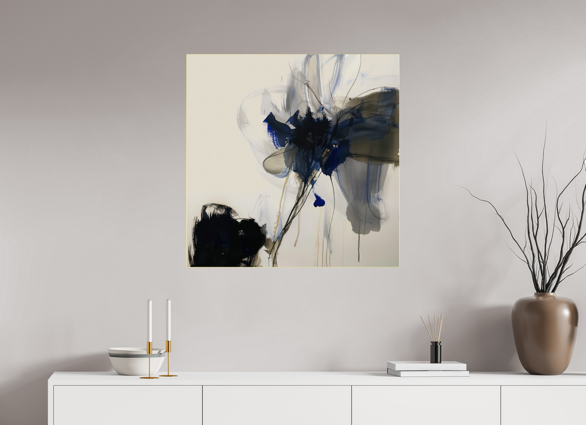 'Petal Dynamics' behind Plexiglass