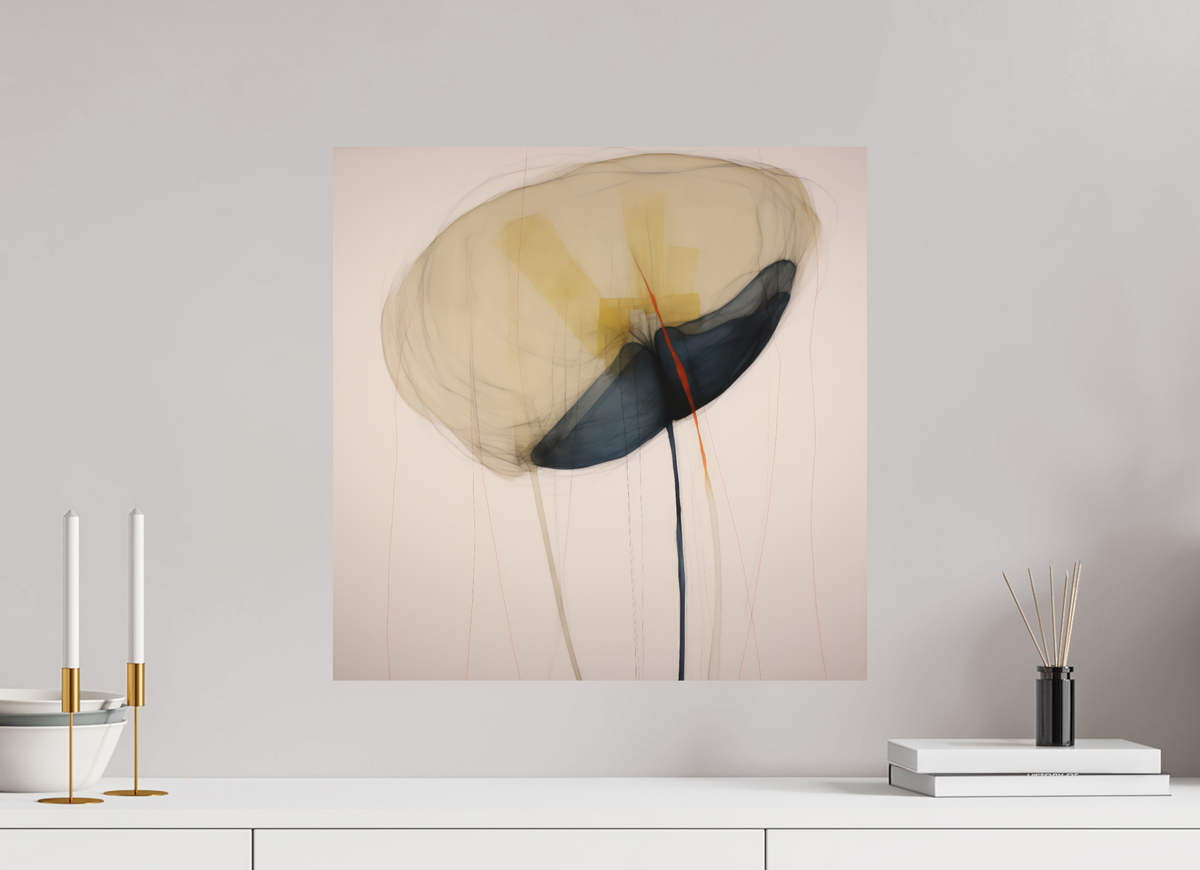 'Blossom Whisper' printed on Aluminium