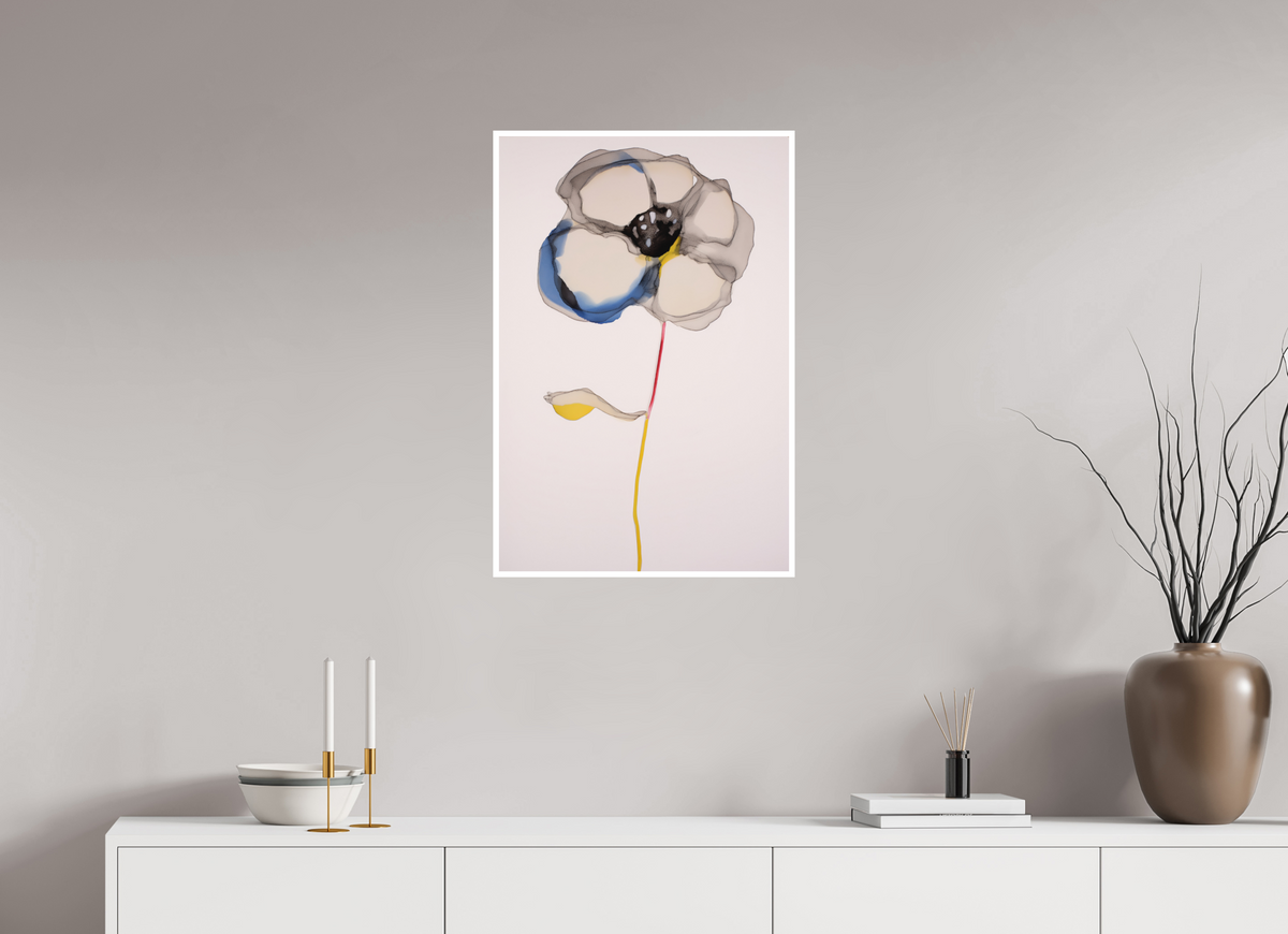 'Bloom Amidst Silence' Fine Art Print on Hahnemühle Paper