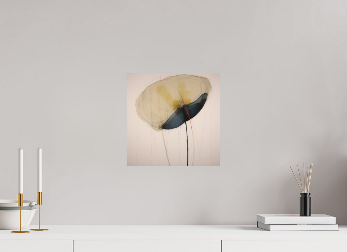 'Blossom Whisper' printed on Aluminium