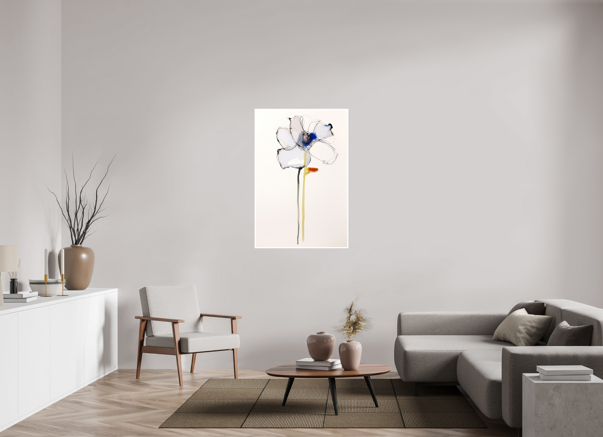 'Gentle Blue Whisper' (Fine Art Print on Canson Arches Aquarelle Water Color Paper)