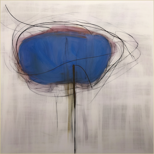 'Delicate Transcendence' behind Plexiglass
