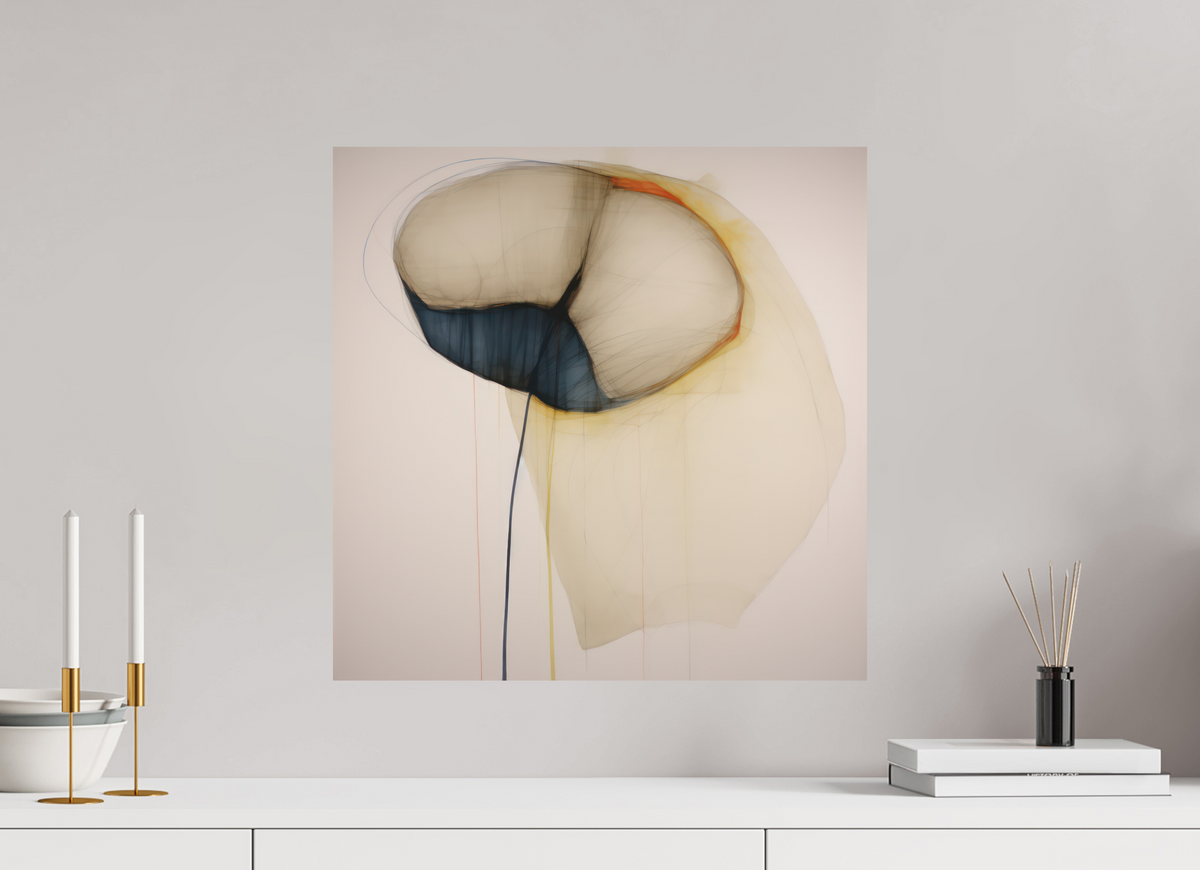 'Flowing Horizons' printed on Aluminium