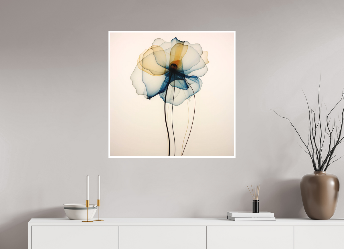'Celestial Petal Dance' Fine Art Print