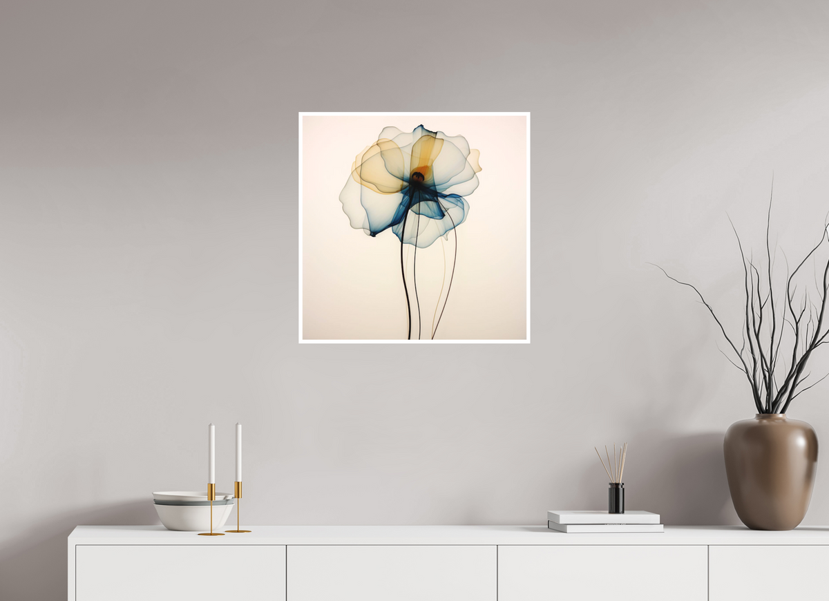 'Celestial Petal Dance' Fine Art Print